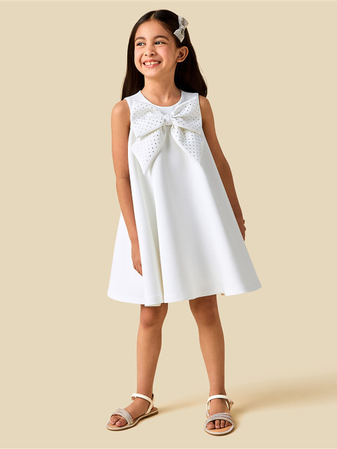 knee length casual junior dresses JUNIORS by Babyshop Baby Girls Midi/Knee Dress Price in India Bridesmaid dress