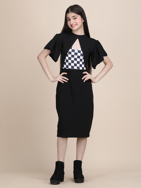 Knee Length Flipkart Midi Skirt Maa Amar Girls Midi/Knee Length