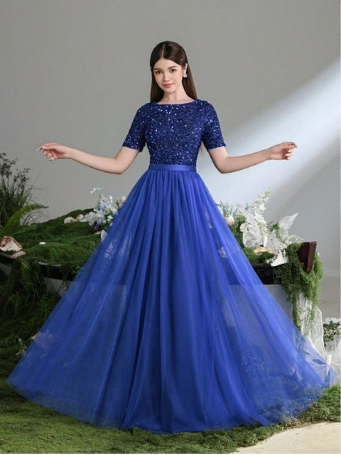 Mastienterprise Indi Girls Maxi/Full Length Party Dress Price in India -  Buy Mastienterprise Indi Girls Maxi/Full Length Party Dress online at  Flipkart.com