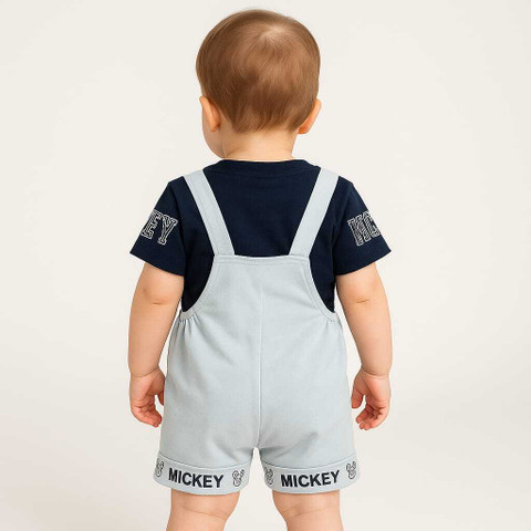 amarafasion Dungaree For Baby Boys Printed Cotton Blend