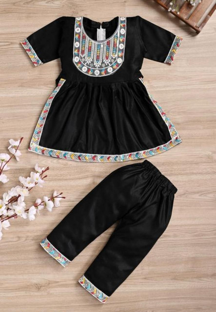 GalaxyXZ Baby Girls Casual Kurta and Churidar Set Price in India