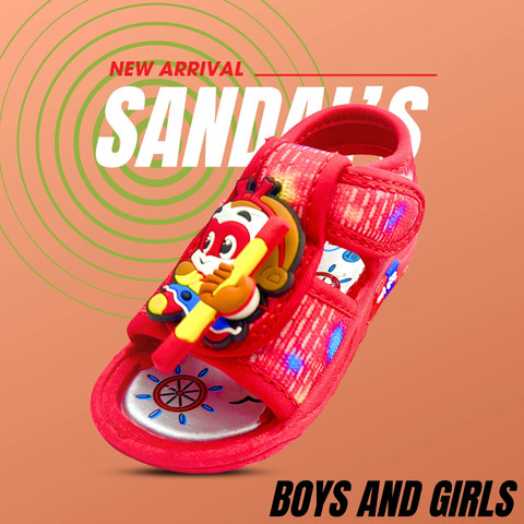 Hyfex Ninja Hattori Boys Girls Velcro Sports Sandals Price in