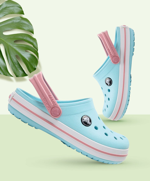 CROCS Boys Girls Sling Back Clogs