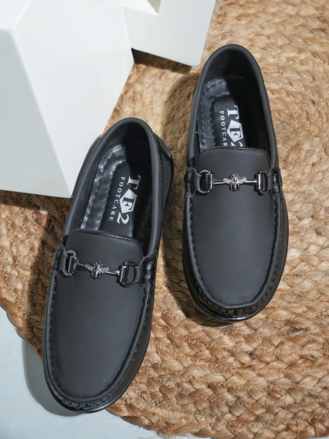 Style Shoes Boys Slip on Loafers