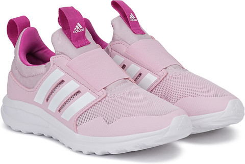 Walking Shoes Adidas Slip On Shoes Pink Adidas Kids Girls Slip On