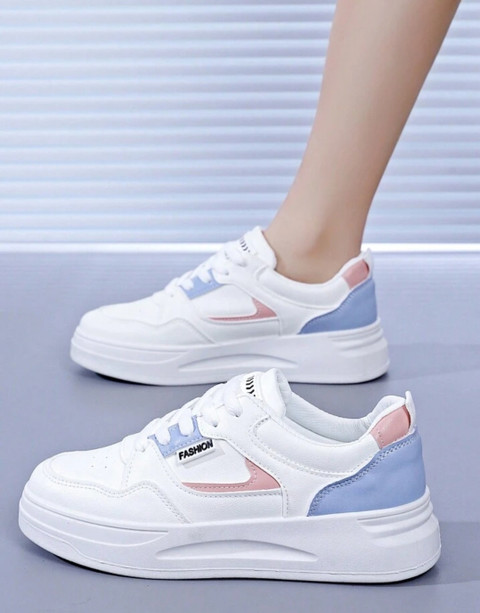 Flipkart Platform Shoes Shopee Shozie Girls Lace Sneakers