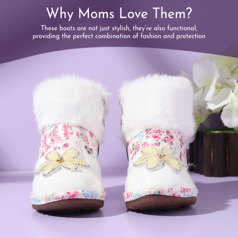 Ideal COLLECTION Girls Zip Casual Boots