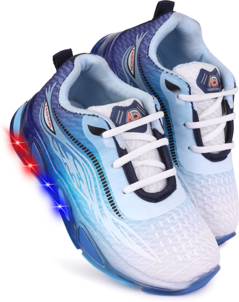 DRACKFOOT Boys Girls Lace Running Shoes