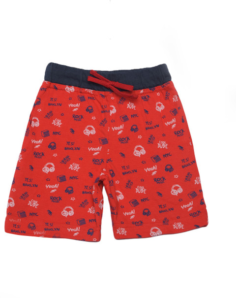 Dollar Champion Kids Short For Boys Casual Printed Pure Cotton