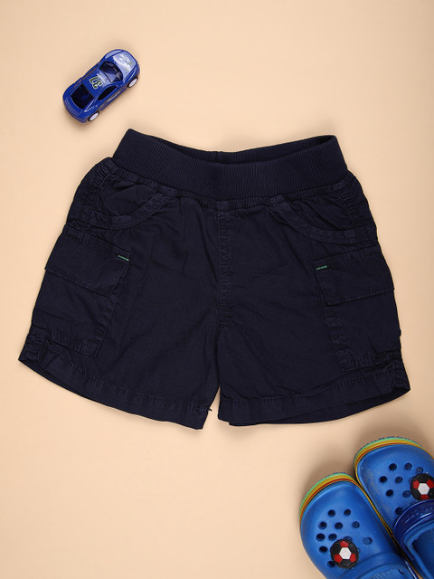 V-MART Short For Baby Boys Casual Solid Cotton Blend Price in