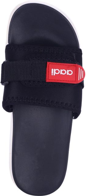 aadi Boys Slip On Slipper Flip Flop (Black , 11-12 Years) - Image 5