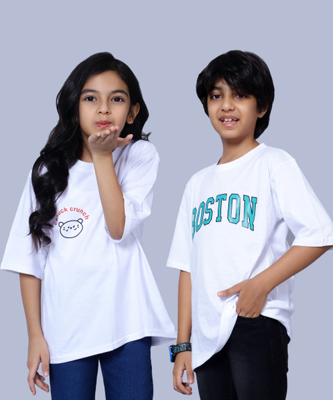 Flipkart.com | NICK AND JONES Boys & Girls Printed Pure Cotton