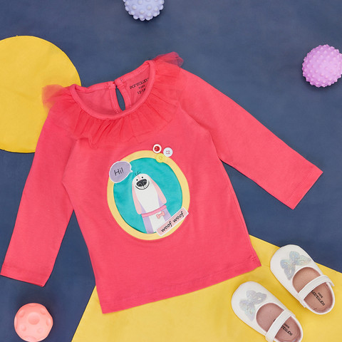 Pantaloons Baby Baby Girls Printed Pure Cotton