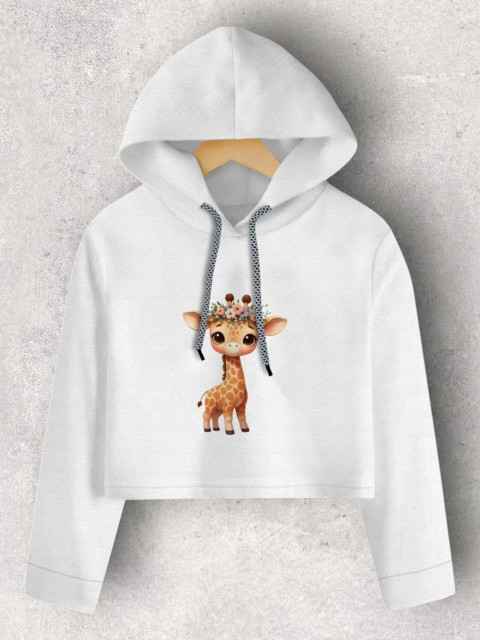 ZENWREN Girls Casual Cotton Crepe Blend Crop Top