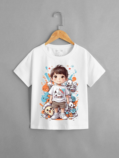 Baby Girl T Shirt Shein SHEIN Kids EVRYDAY Toddler Girls' Slogan