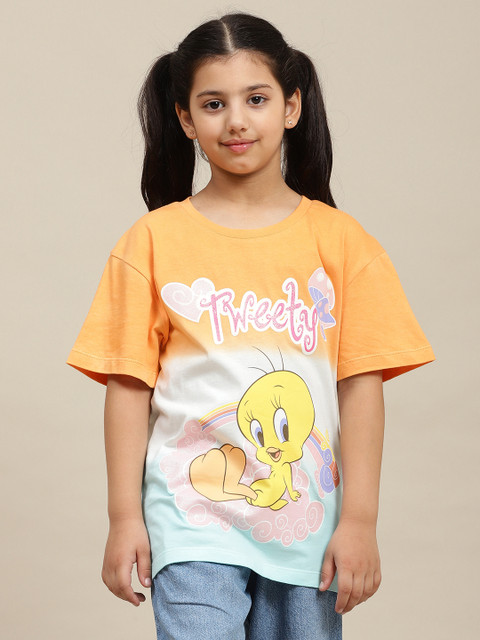 Oversized T Shirt For Girls Flipkart Kidsville Baby Girls Printed