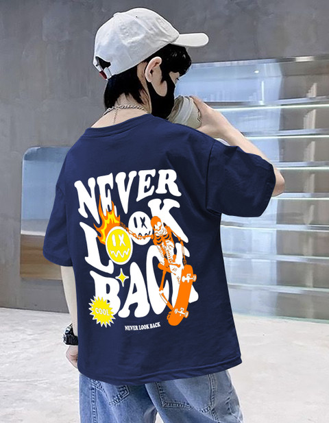 Flipkart.com | Heartees Boys Printed Pure Cotton Oversized T Shirt
