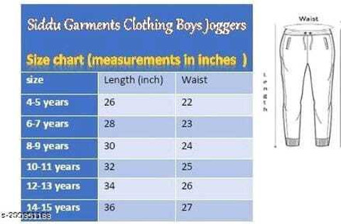 Joggers Size 10 Pants Boys Cargo Sweatpants Kids Open Bottom Baggy - Main Image