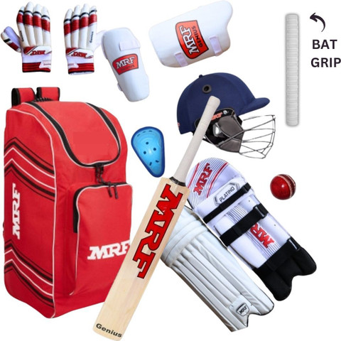 HRSGS SPORTS MRF Grand Edition (Genius) VK-18 Virat Kolhi Complete Cricket  Kit Cricket Kit