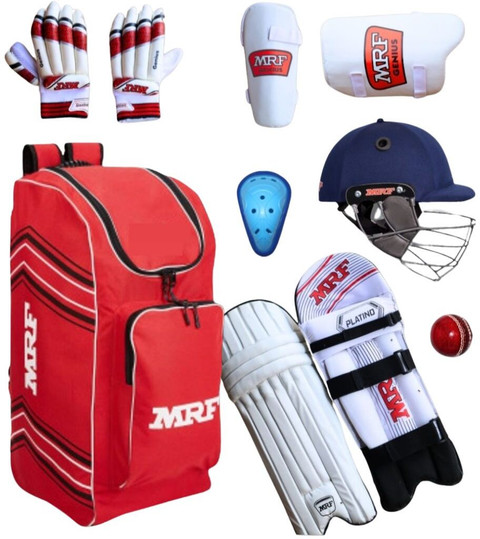 HRSGS VK EDITION MRF CRICKET KIT WITHOUT BAT क्रिकेट किट