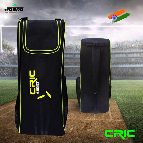 Jaspo Cric-Addict Legender Cricket Kit for Kids (Size-5,Age- up to