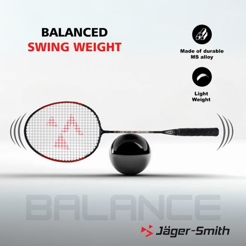 Jager-Smith PB-1000 Combo & Featherlite 2 Shuttle Badminton Kit