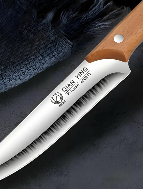 Wizbiz 1 Pc Stainless Steel Knife Heavyblade Butcher Boning