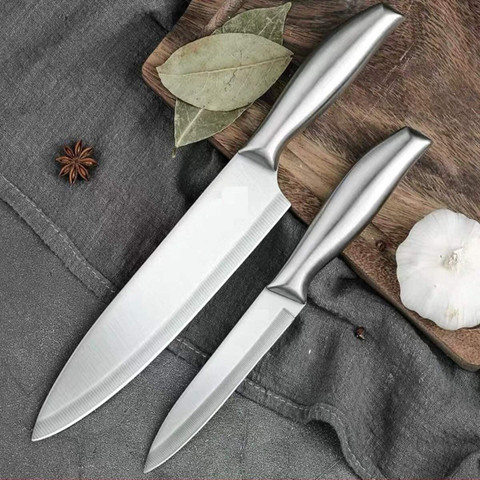 pepplo 2 Pc Stainless Steel Knife Set Japanese Steel Knife Set