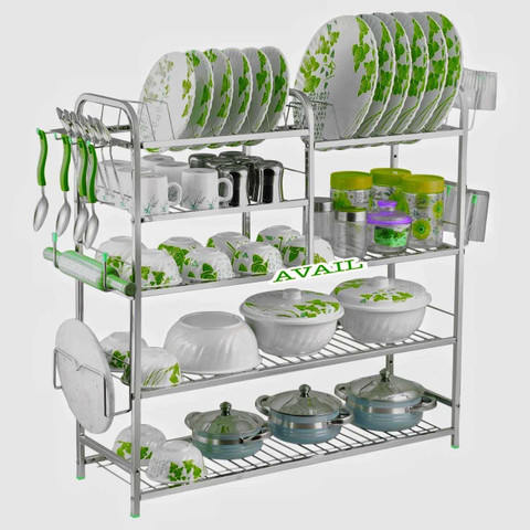 AVAIL Dish Drainer Kitchen Rack Steel Shelves Dish Rack Modern