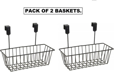 CSM Containers Kitchen Rack Iron Over Door Hanging Basket