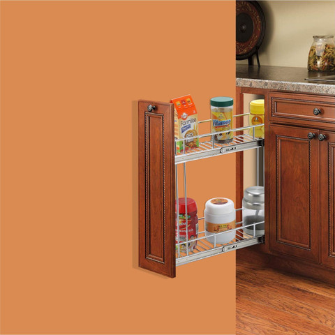 SMART SLIDE Utensil Kitchen Rack Steel 2-Tier Stainless Steel