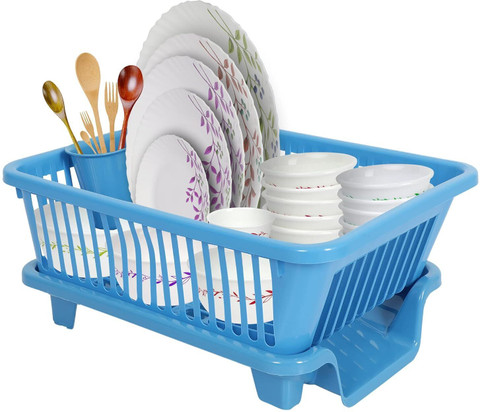 Flipkart SmartBuy Dish Drainer Kitchen Rack Plastic Plastic