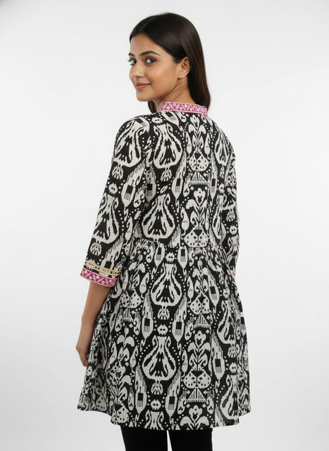 satyamfab Women Printed Tunic Kurta