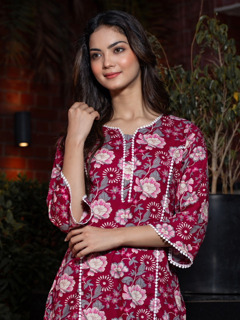 Tabeedah Women Self Design Pakistani Kurta Buy Tabeedah Women