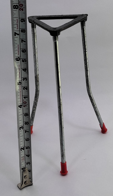 moolenterprises laboratory tripod stand inch with wire gauge