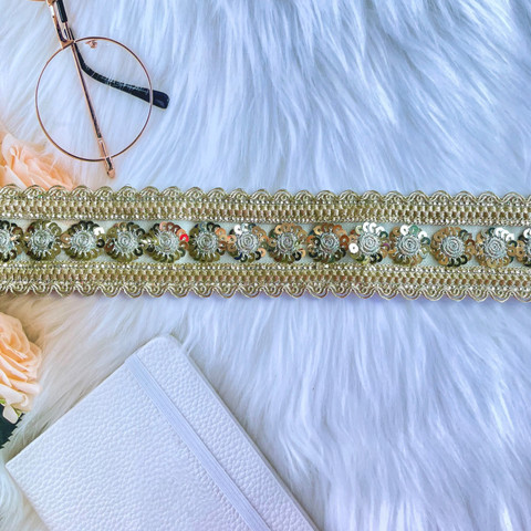uniquemart Beautiful Light Golden Shiny Zari Border Lace for Fancy Dresses  Zari Lace, Zari Lace Border, Golden Lace Design (LightGolden/9Mtr) Lace  Reel Price in India - Buy uniquemart Beautiful Light Golden Shiny