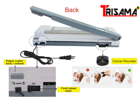 まりまり　室内機 TRISAMA A3  A4 size LAmination Machine Multifunction ( Laminator