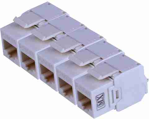 Tool Less Adapter Card MX UTP Cat6A Keystone Jack Toolless Ethernet Cable Extension Jointer ...