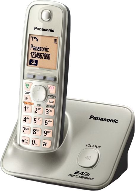 Panasonic KX-TG3711SX 2.4 GHz Digital Cordless Landline Phone