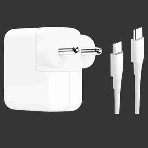 MacBook Air M1 充電器　8GB Techie Compatible for MacBook Air M1 M2 USB-C Fast Charger 30 W