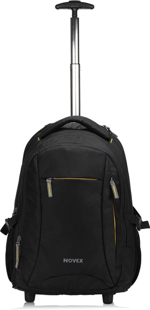 NOVEX inch Trolley Laptop Strolley Bag Black Price in India