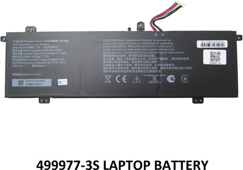 SOLUTIONS-365 COMPATIBLE 499977-3S BATTERY FOR Infinix Zero Book