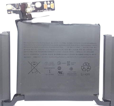 SOLUTIONS-365 A2171/ A2159/ A2289 A1708 A1713 Laptop Battery