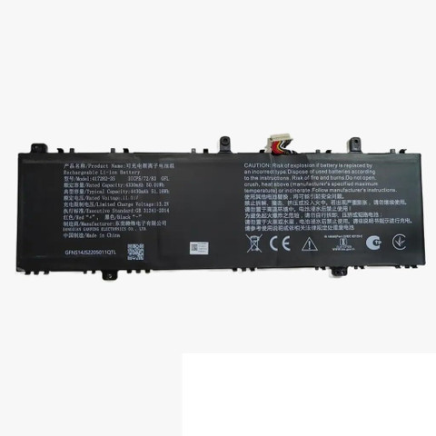 Bamiki SOLUTIONS-365 417282-3S Battery for Infinix INBook X2, X3 Plus