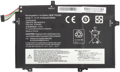 E power tech L17M3P54 45Wh 4120mAh Battery Replacement for Lenovo
