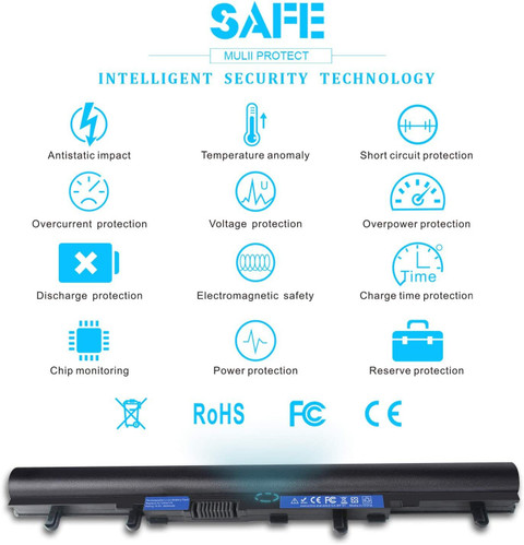 Batteria vhbw compatibile con Acer Aspire V5-471PG, V5-551, V5-531P, V5