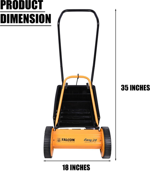 FALCON Easy-38 Manual Push Lawn Mower Price in India Buy FALCON