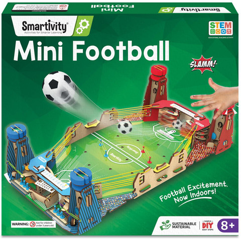 Smartivity DIY Mini Football, Soccer Table STEM Fun Toys for Age to 14