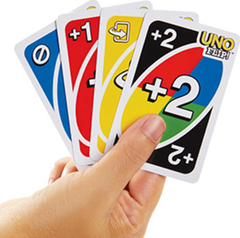 Zuigo UNO FLIP Colour & Number Matching Card Game, 108 UNO Cards
