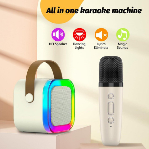 Buy Seashot K12 Mini Karaoke Toy Speaker with Wireless Microphone